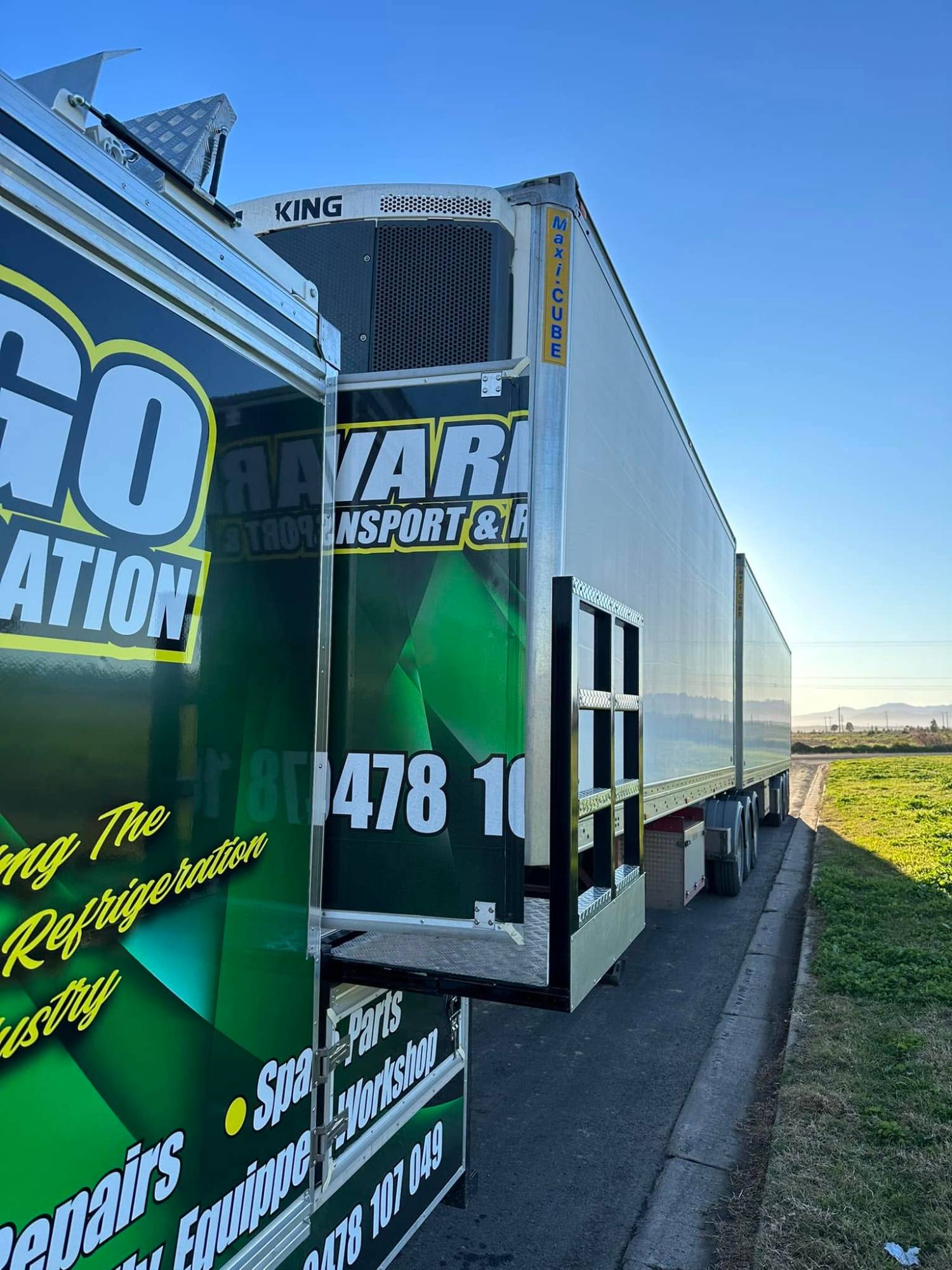 Maxi-CUBE reefer, serviced and back on the road